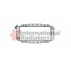 18002007 VAN WEZEL Радиатор, охлаждение двигателя