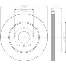 92239703 TEXTAR Тормозной диск