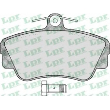 05P347 LPR Комплект тормозных колодок, дисковый тормоз
