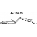 44.196.85 EBERSPACHER Глушитель выхлопных газов конечный