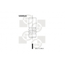 V039515 BGA Выпускной клапан