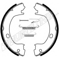 023.006K TRUSTING Комплект тормозных колодок, стояночная тормозная с