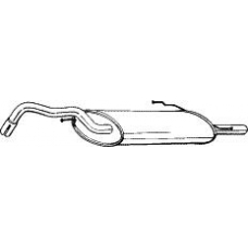 228-947 BOSAL Глушитель выхлопных газов конечный