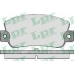 05P410 LPR Комплект тормозных колодок, дисковый тормоз