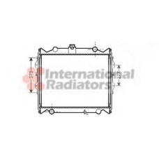 53002310 VAN WEZEL Радиатор, охлаждение двигателя