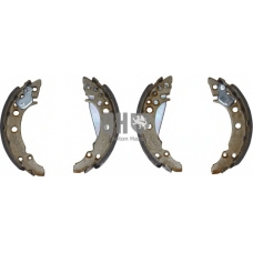 1163900119 Jp Group Комплект тормозных колодок