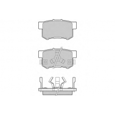 12-1374 E.T.F. Комплект тормозных колодок, дисковый тормоз