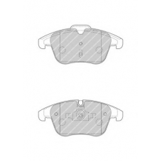 FDB4498 FERODO Комплект тормозных колодок, дисковый тормоз