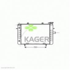 31-3025 KAGER Радиатор, охлаждение двигателя