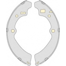 M767 MGA Комплект тормозных колодок