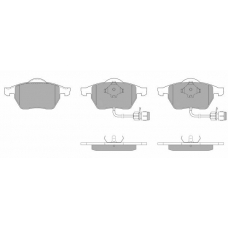 FBP-0872 FREMAX Комплект тормозных колодок, дисковый тормоз