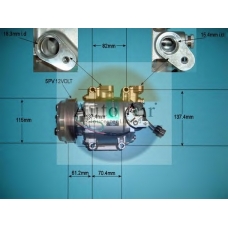14-9748 AUTO AIR GLOUCESTER Компрессор, кондиционер