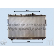 J214-06 ASHUKI Радиатор, охлаждение двигателя