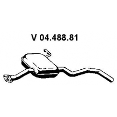 04.488.81 EBERSPACHER Предглушитель выхлопных газов