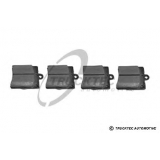 02.35.106 TRUCKTEC AUTOMOTIVE Комплект тормозных колодок, дисковый тормоз