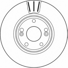 562381BC BENDIX Тормозной диск