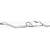 282-817 BOSAL Глушитель выхлопных газов конечный