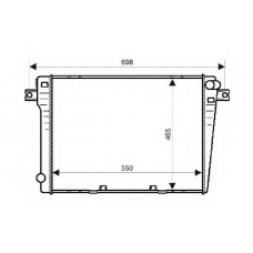 QER2116 QUINTON HAZELL Радиатор, охлаждение двигателя