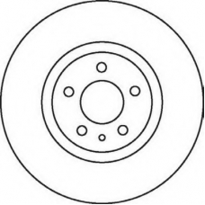 562061BC BENDIX Тормозной диск