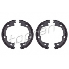 821 142 TOPRAN Комплект тормозных колодок, стояночная тормозная с