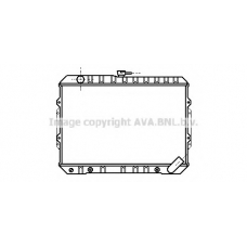 MT2050 Prasco Радиатор, охлаждение двигателя