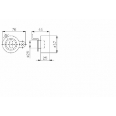 TKR 9999 TIMKEN Натяжной ролик, ремень грм