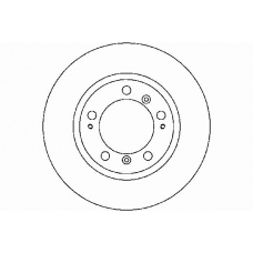 92100100 TEXTAR Тормозной диск