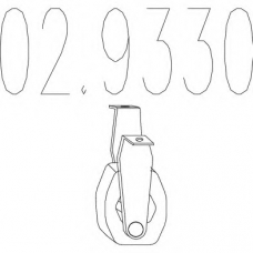 02.9330 MTS Буфер, глушитель