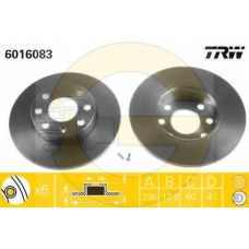 6410089 GIRLING Комплект тормозов, дисковый тормозной механизм