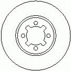 37331 KAWE Тормозной диск
