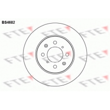 BS4682 FTE Тормозной диск