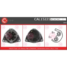 CAL15221RS CASCO Генератор