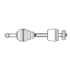121176 FARCOM Приводной вал