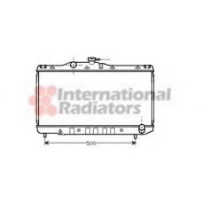 53002099 VAN WEZEL Радиатор, охлаждение двигателя