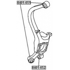 0401-052 ASVA Подвеска, рычаг независимой подвески колеса