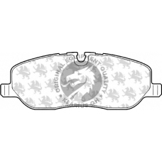 BP1517 QH Benelux Комплект тормозных колодок, дисковый тормоз