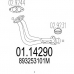 01.14290 MTS Труба выхлопного газа