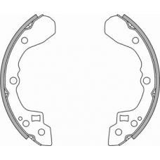 18492735679 S.b.s. Комплект тормозных колодок