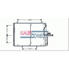 0329501 KUHLER SCHNEIDER Конденсатор, кондиционер