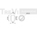 TD1155 TREVI AUTOMOTIVE Натяжной ролик, ремень ГРМ