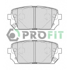 5000-4193 PROFIT Комплект тормозных колодок, дисковый тормоз