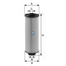 26.016.00 UFI Топливный фильтр