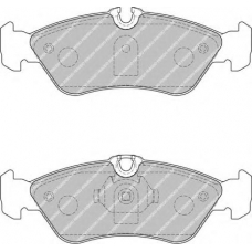 FSL1876 FERODO Комплект тормозных колодок, дисковый тормоз