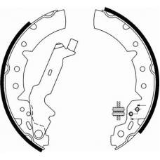 18492745654 S.b.s. Комплект тормозных колодок