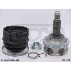208/90 CDX Шарнирный комплект, приводной вал