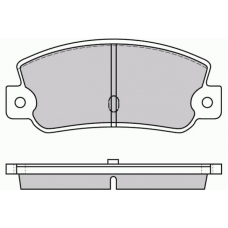 12-0212 E.T.F. Комплект тормозных колодок, дисковый тормоз