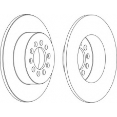 WGR1224-1 WAGNER LOCKHEED Тормозной диск