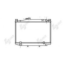 53002037 VAN WEZEL Радиатор, охлаждение двигателя