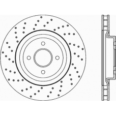 BDRS2225.25 OPEN PARTS Тормозной диск