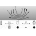 7248 BOUGICORD Комплект проводов зажигания